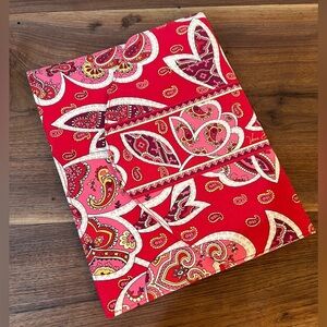 Vera Bradley Envelope Style Fabric Folder NWOT
